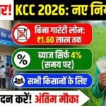 Kisan Credit Card: किसानों को ₹3 लाख तक का लोन बहुत कम ब्याज पर, जानें ऑनलाइन आवेदन का तरीका। Kisan Credit Card
